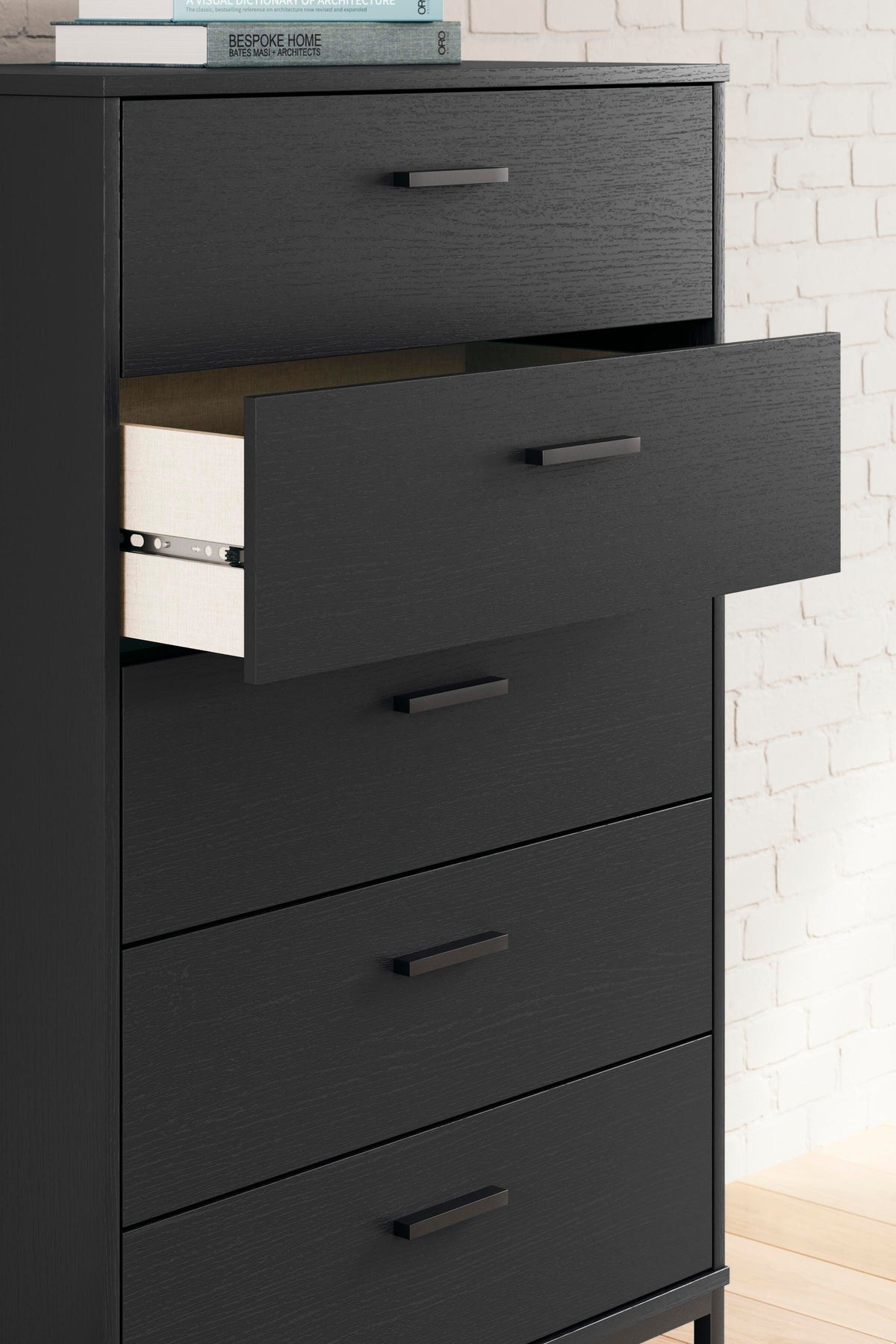 Colby Chest of Drawers in Black