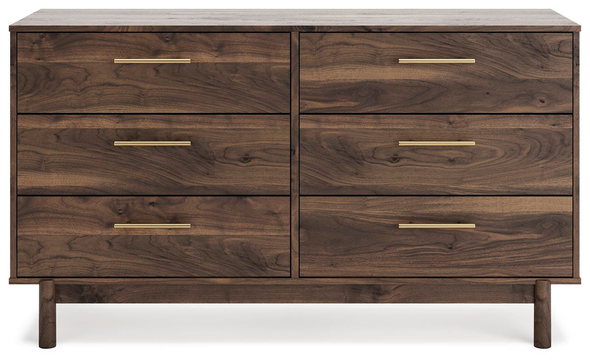 Kade Bay Queen Panel Platform Bed with Dresser and Nightstand
