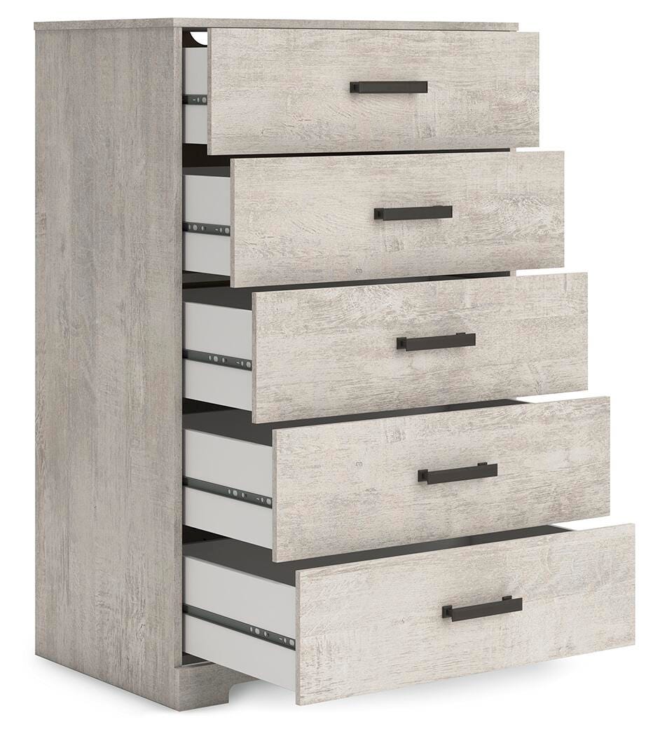 Cobden Chest of Drawers in Gray