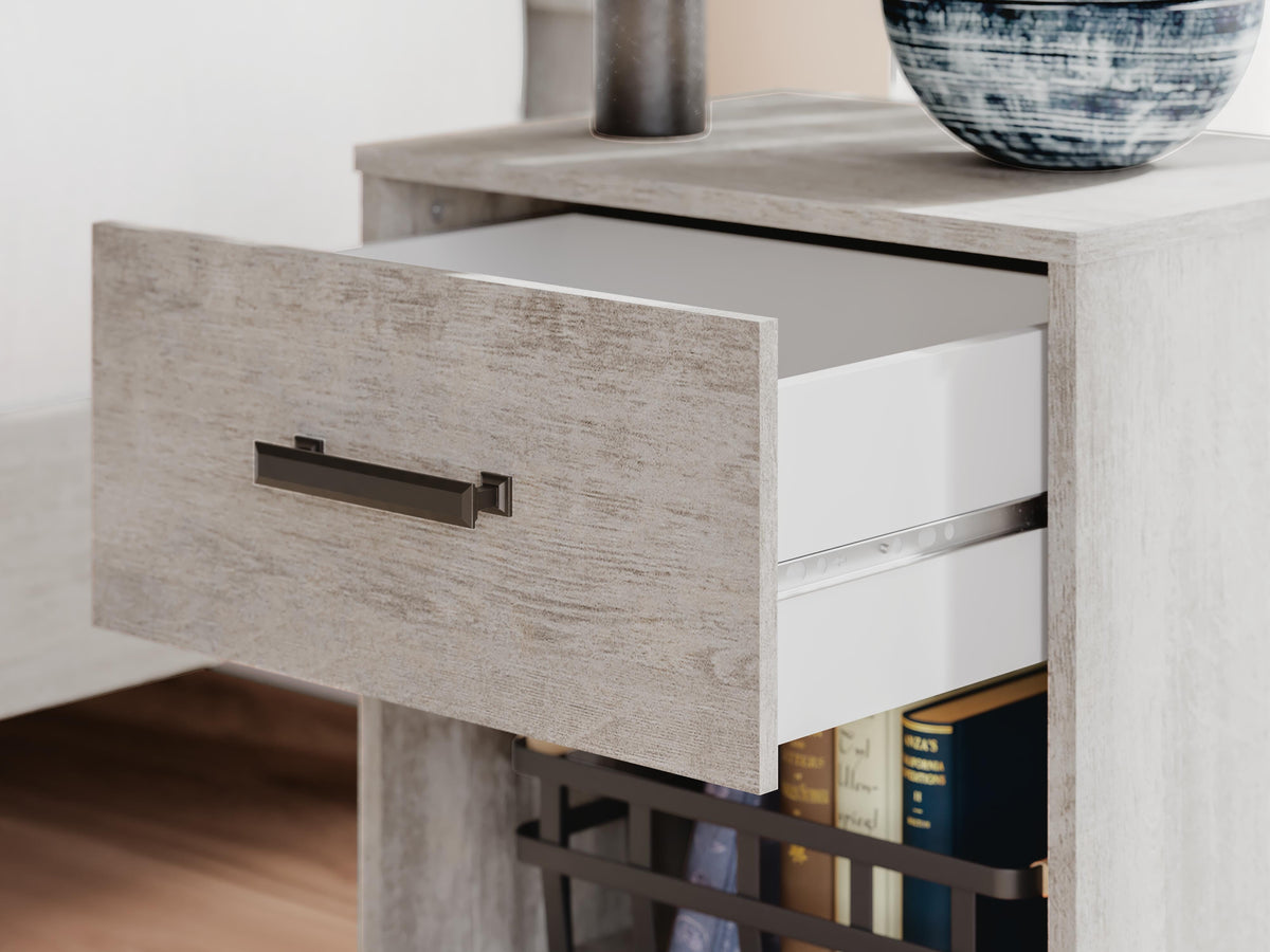Cobden Nightstand in Gray