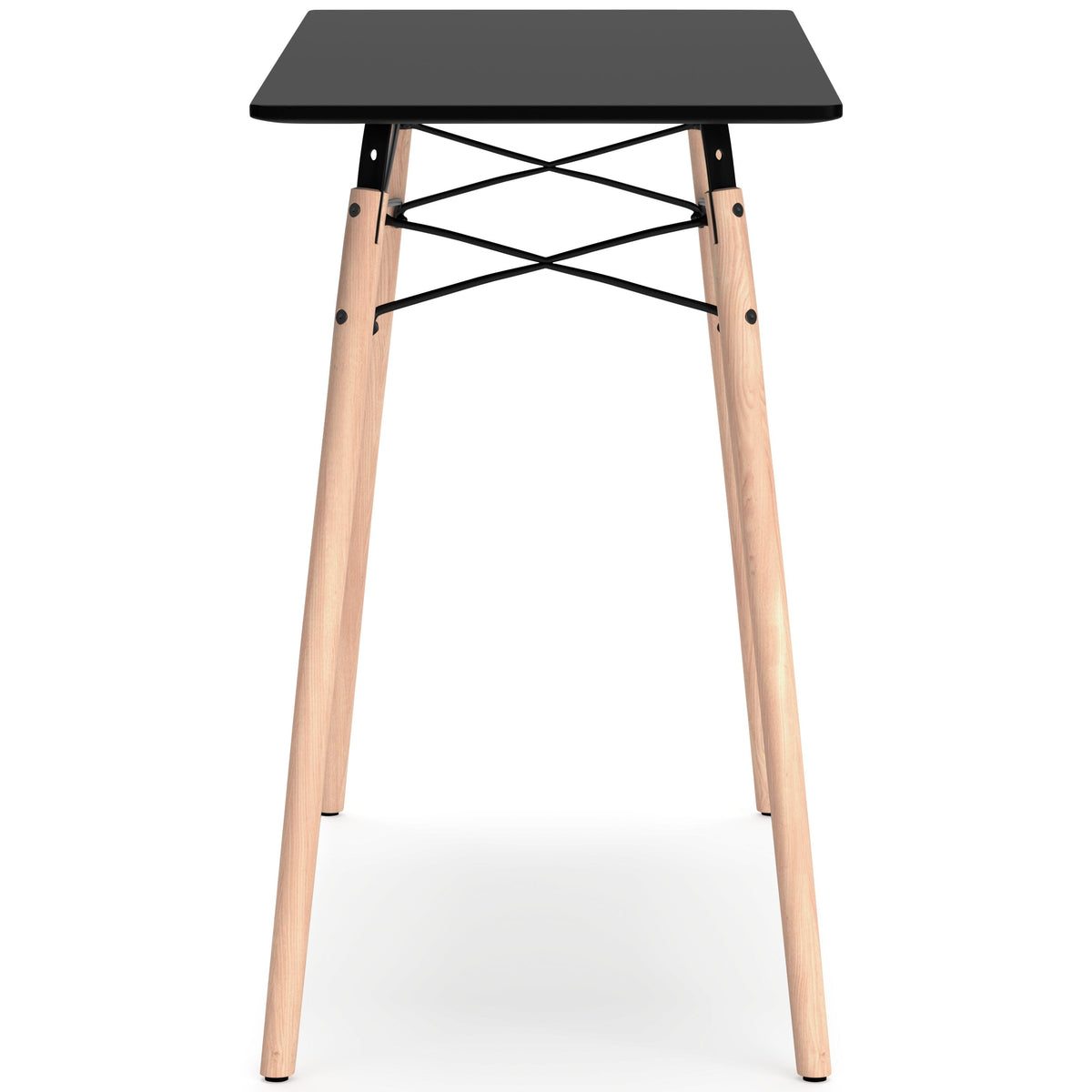 Kelvex Home Office Desk in Black/Natural