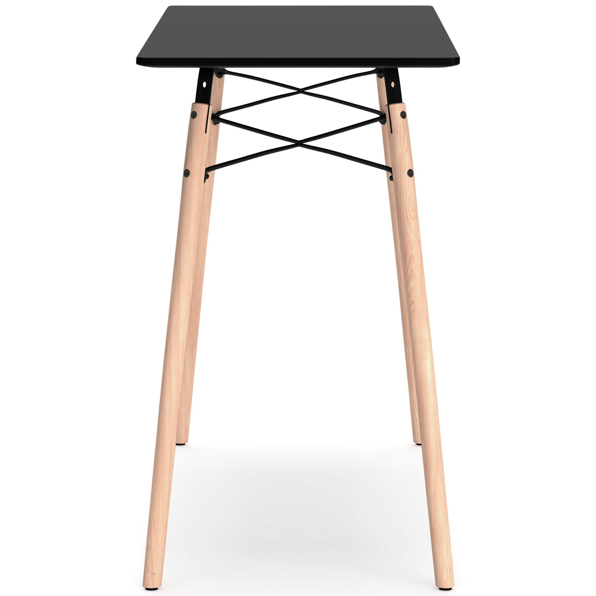 Kelvex Home Office Desk in Black/Natural