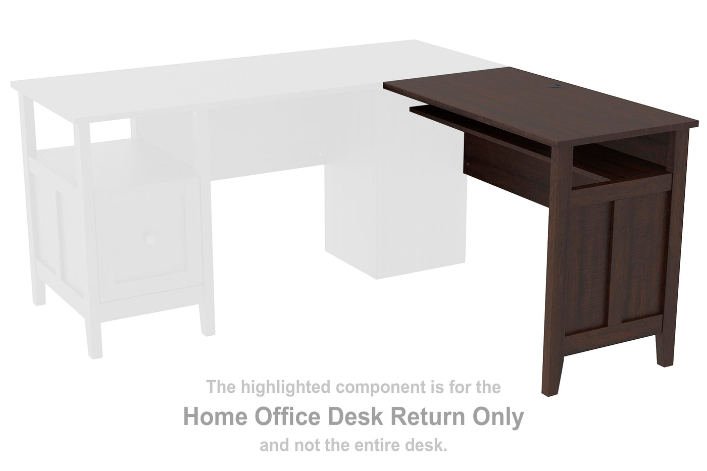 Camiburg Home Office Desk Return