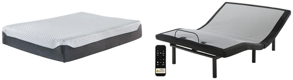 12 Inch Chime Elite Queen Adjustable Base with Mattress