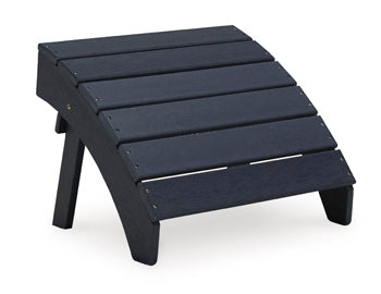 Byron Ottoman in Black