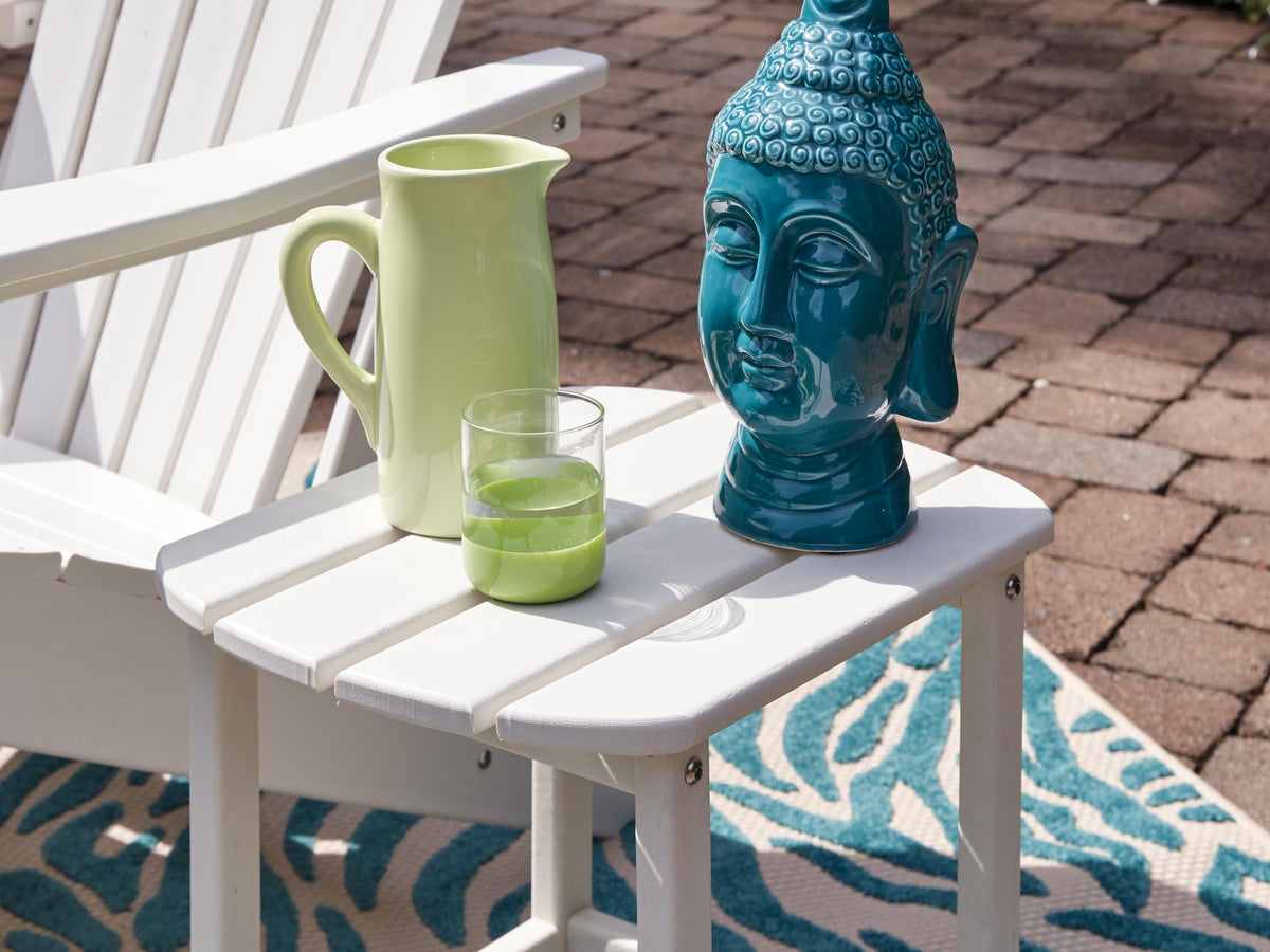 Byron End Table in White