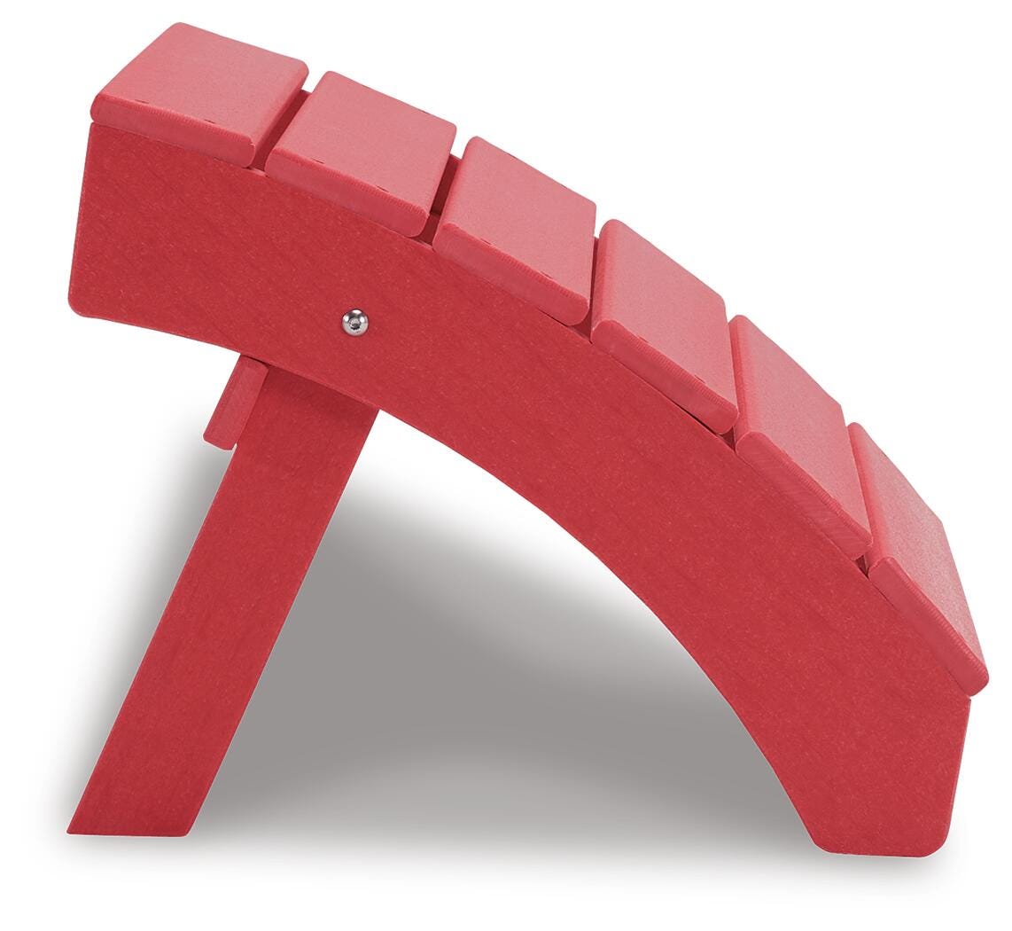 Byron Ottoman in Red
