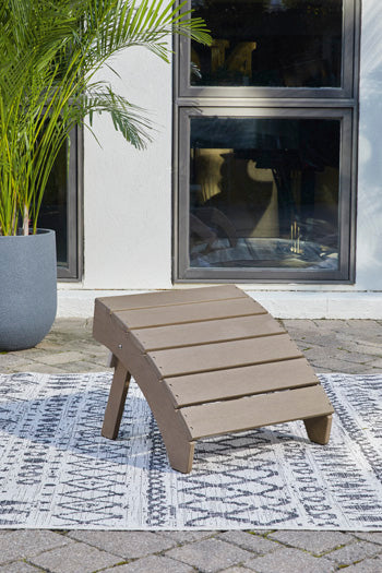 Byron Ottoman in Driftwood