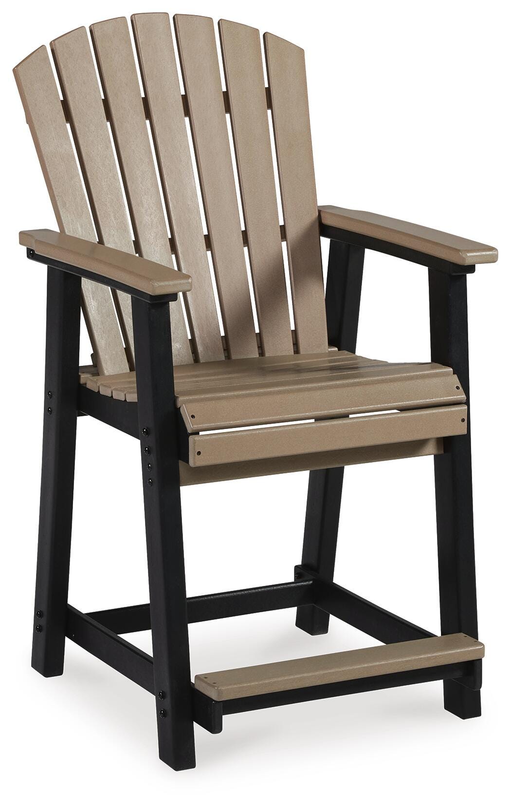 Huskisson Outdoor Counter Height Bar Stool (Set of 2)
