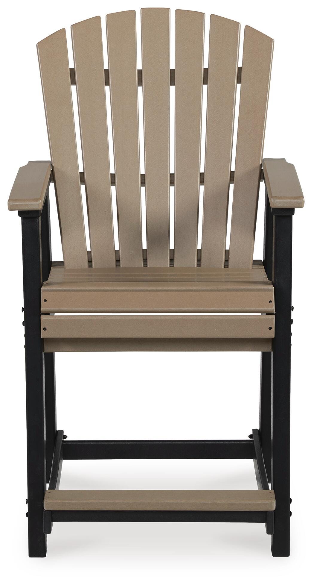Huskisson Outdoor Counter Height Bar Stool (Set of 2)