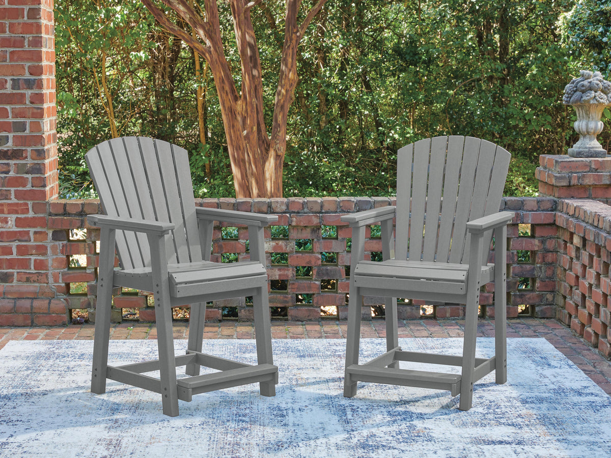 Arlo Park Outdoor Counter Height Bar Stool (Set of 2)