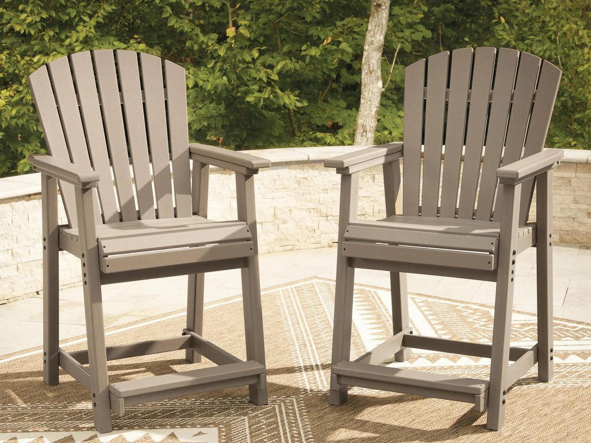 Bellingham Bay Outdoor Counter Height Bar Stool (Set of 2)