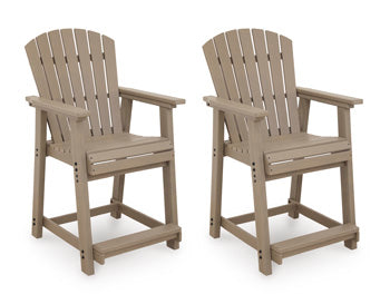 Bellingham Bay Outdoor Counter Height Bar Stool (Set of 2)