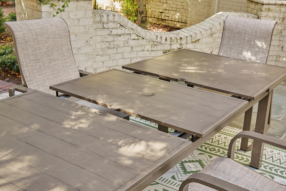 Marlie Cross Outdoor Dining Table