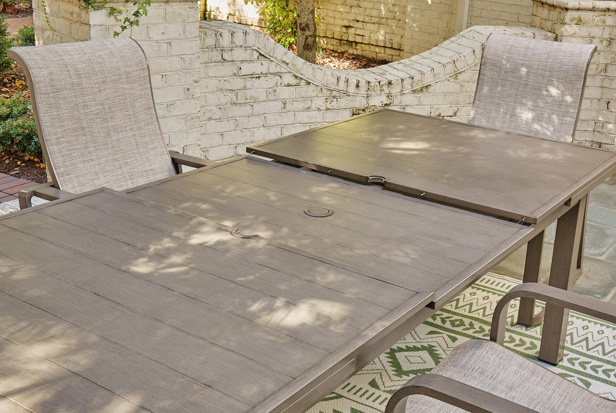 Marlie Cross Outdoor Dining Table