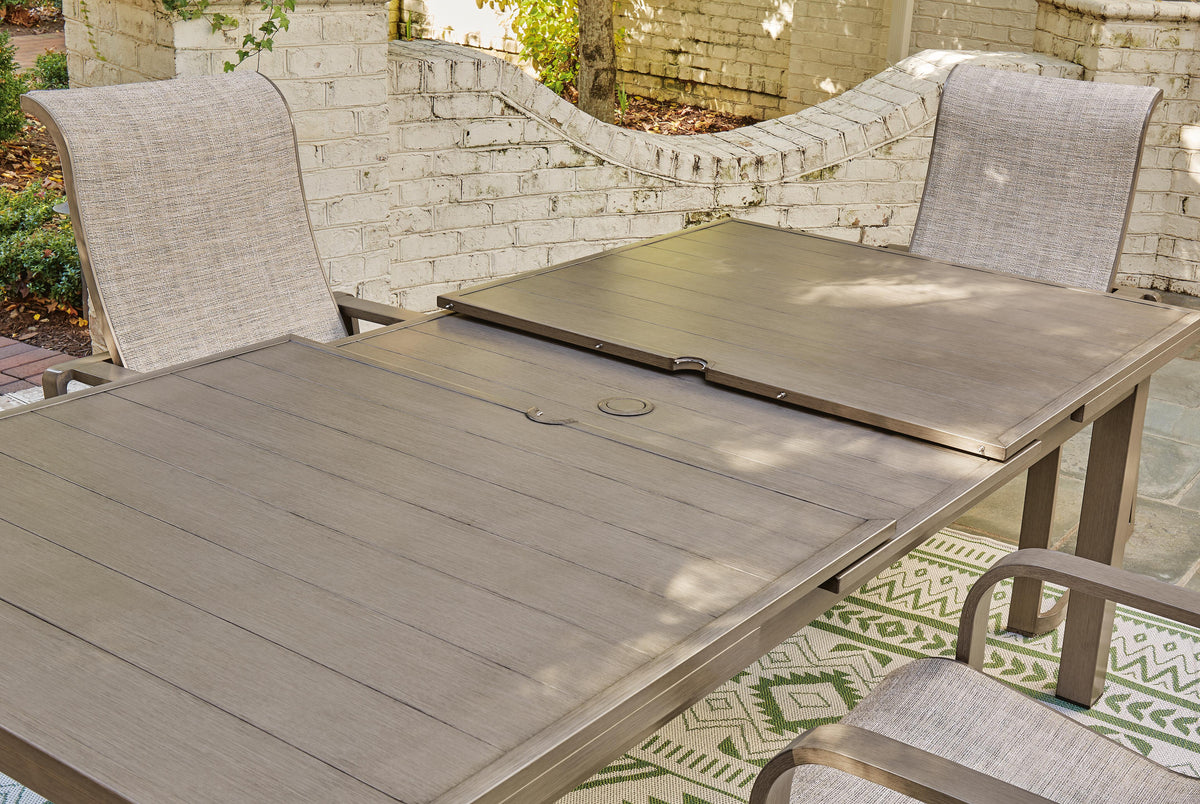 Marlie Cross Outdoor Dining Table
