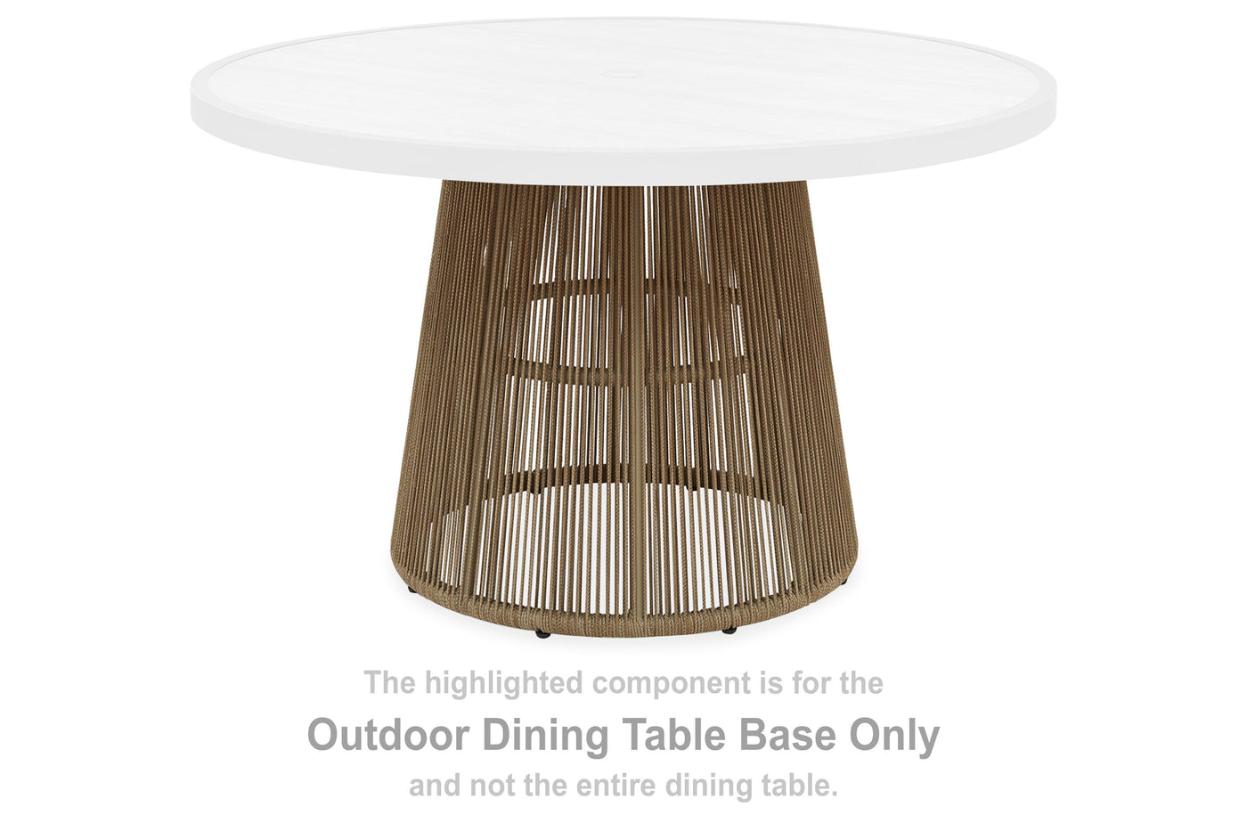 Orchard Beach Outdoor Dining Table Base