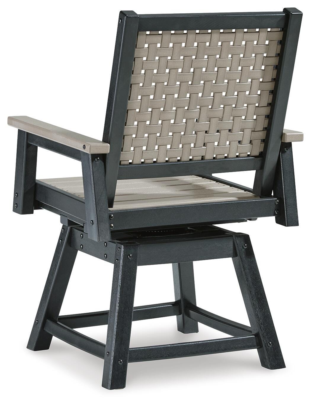 Marchesa Outdoor Dining Table with 2 Swivel Arm Chairs and 4 Arm Chairs