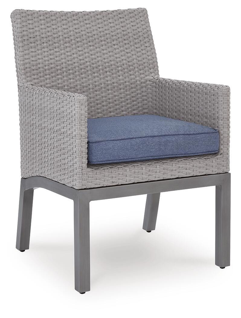Kellan Bay Outdoor Arm Chair with Cushion (Set of 2)