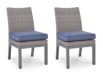 Kellan Bay Outdoor Side Chair with Cushion (Set of 2)