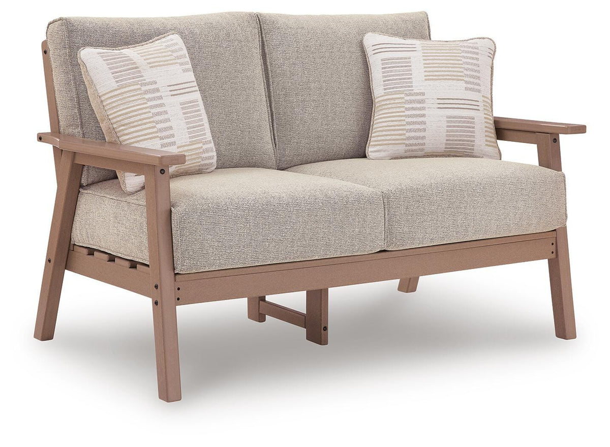 Yamba Bay Outdoor Loveseat with Cushion
