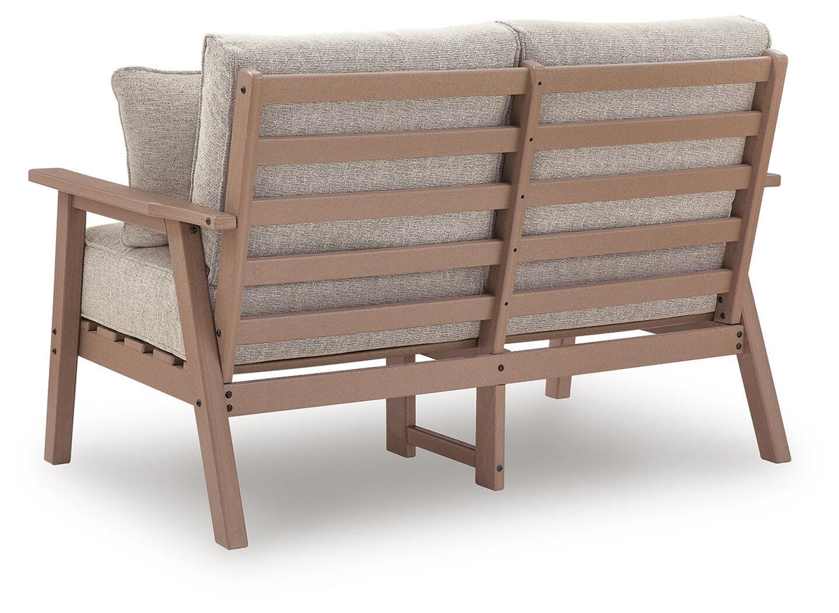 Yamba Bay Outdoor Loveseat with Cushion