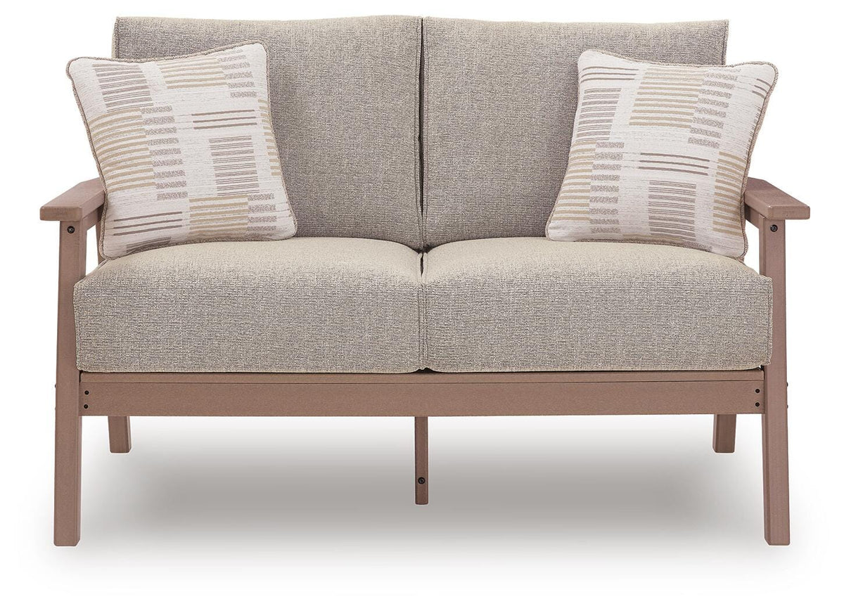 Yamba Bay Outdoor Loveseat with Cushion