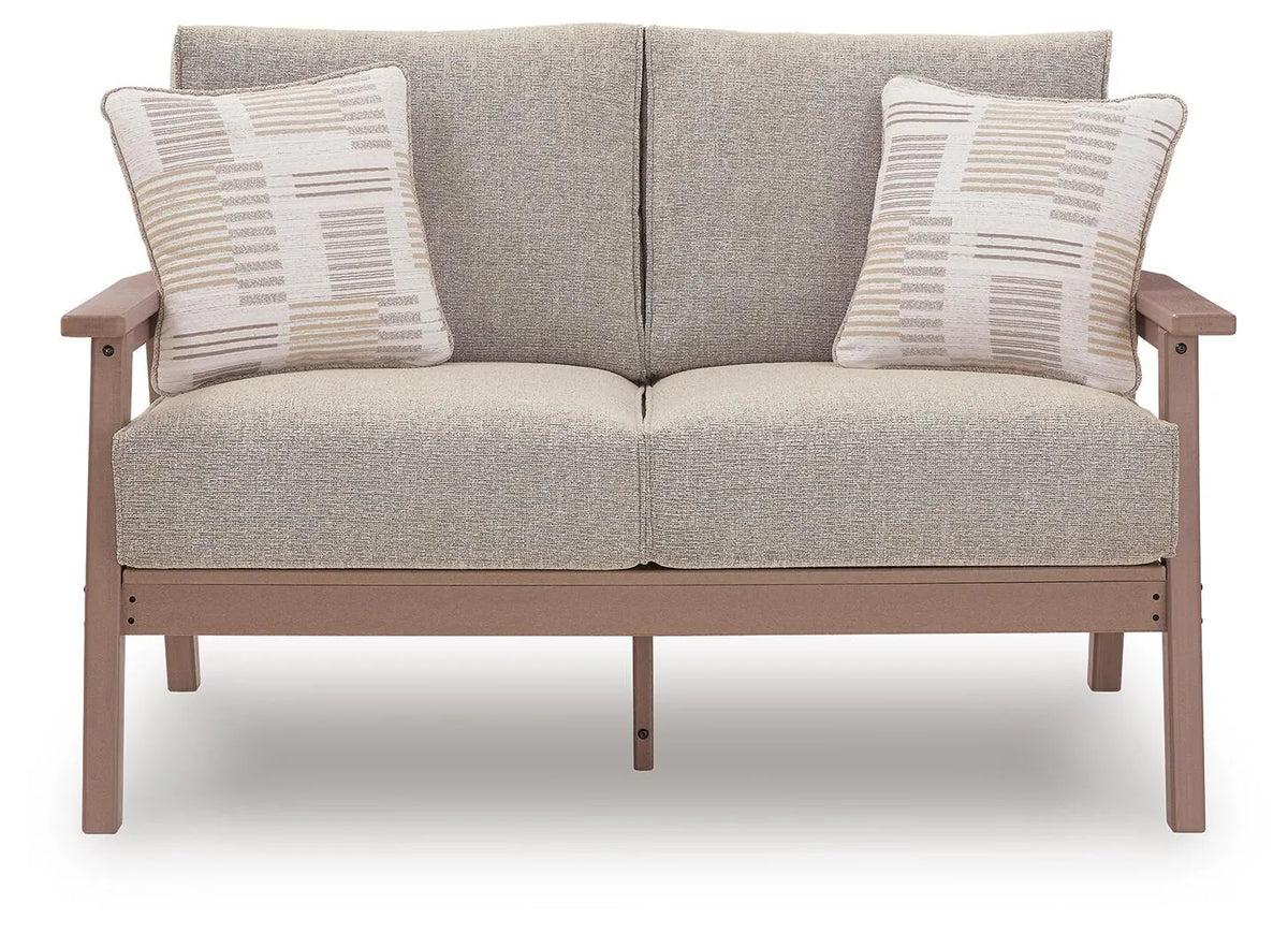 Halliday Bay Outdoor Loveseat with Cushion