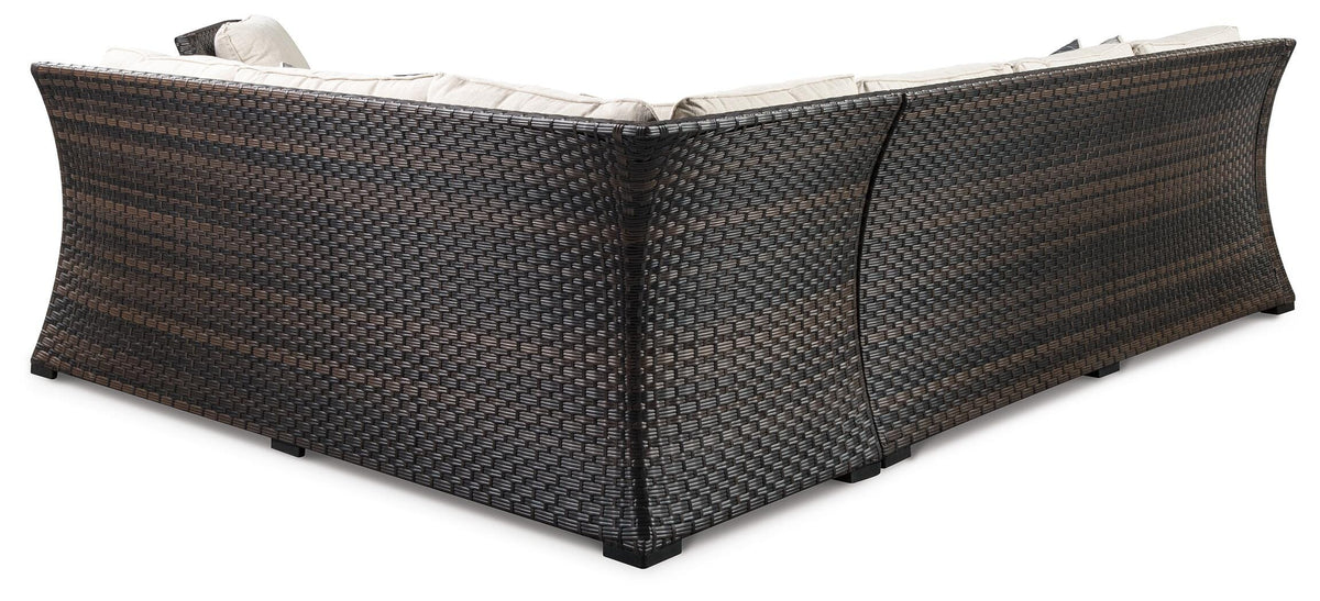 Bermagui Park 3-Piece Sofa Sectional/Chair with Cushion