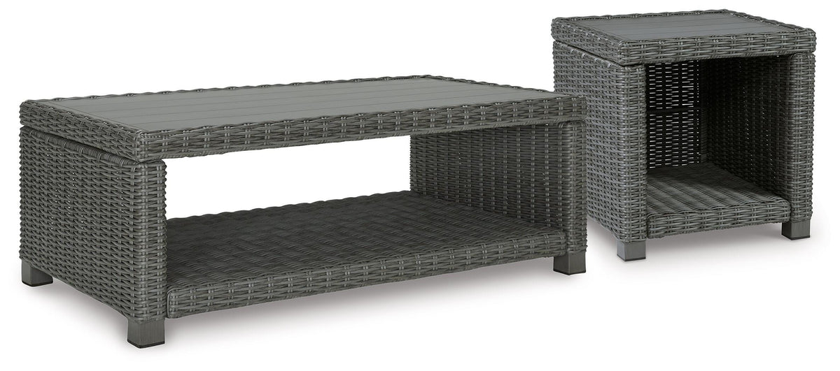 Axis Outdoor Coffee Table and End Table