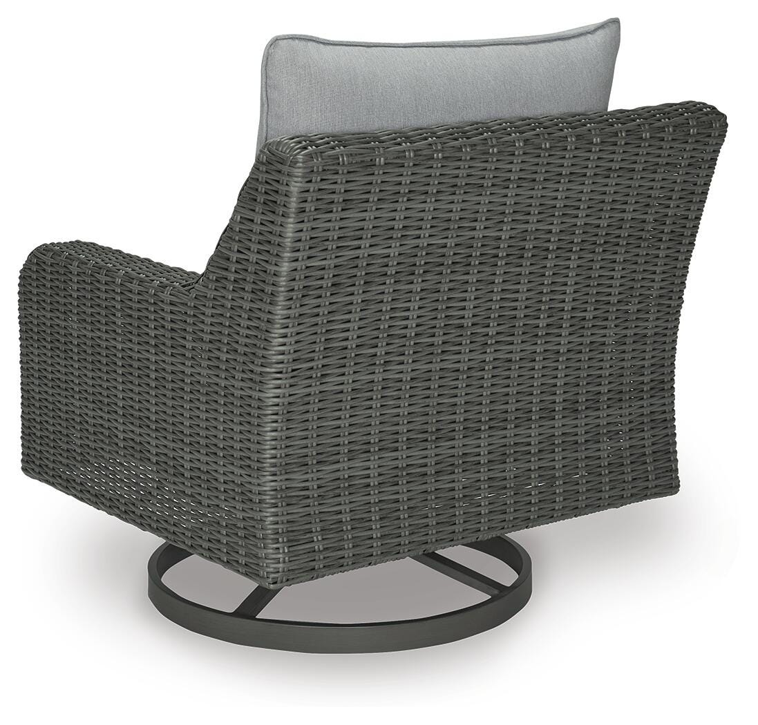 Axis Outdoor Swivel Lounge with Cushion