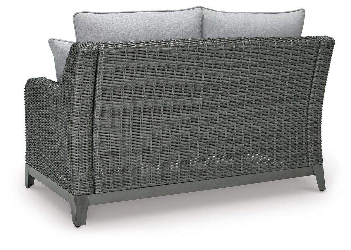 Axis Outdoor Loveseat with Cushion