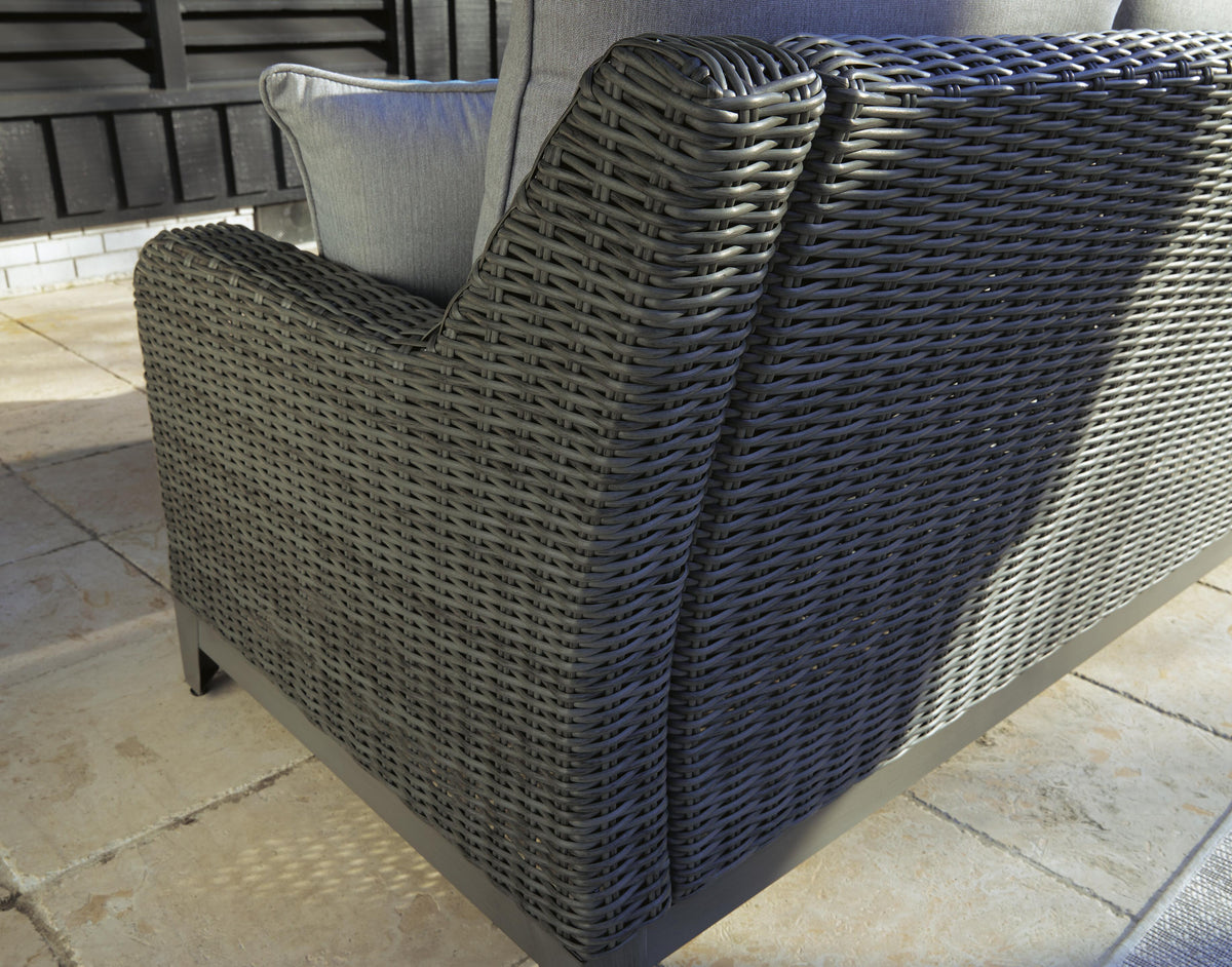 Axis Outdoor Loveseat with Cushion