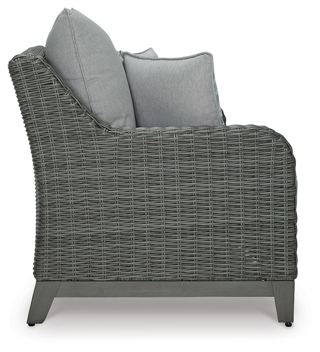 Axis Outdoor Loveseat with Cushion