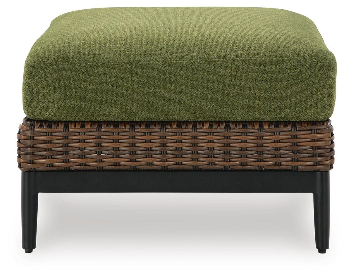 Ashdown Outdoor Sofa with 2 Lounge Chairs and 2 Ottomans