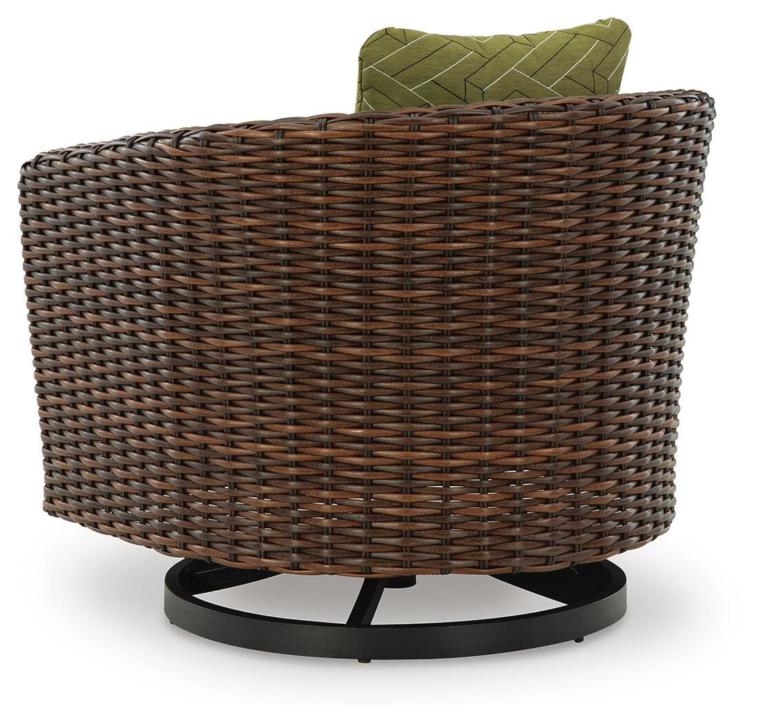 Ashdown Outdoor Sofa with 2 Lounge Chairs and 2 Ottomans