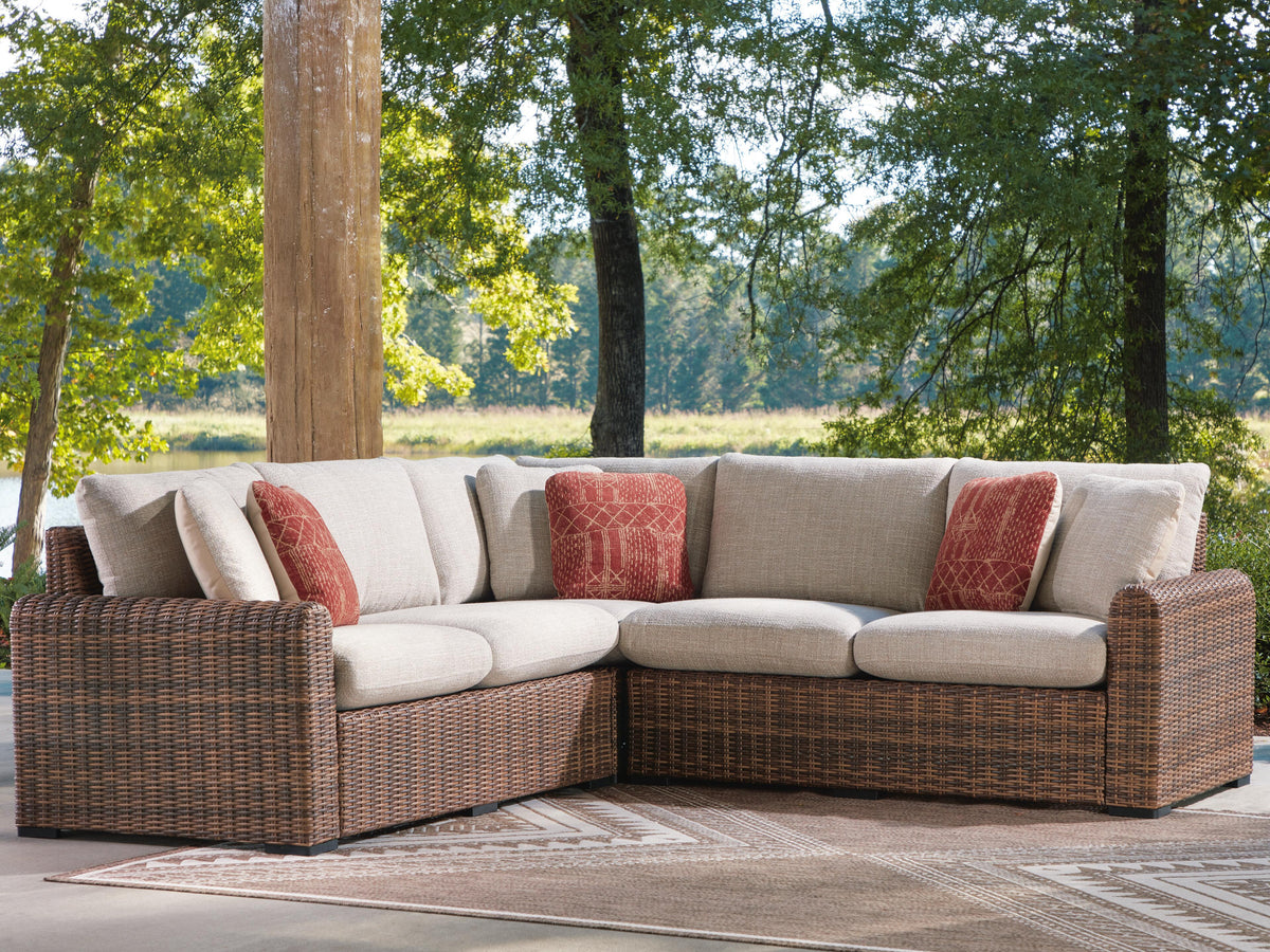 Sable 3-Piece Outdoor Sectional