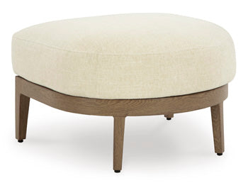 Pemberton Outdoor Ottoman with Cushion