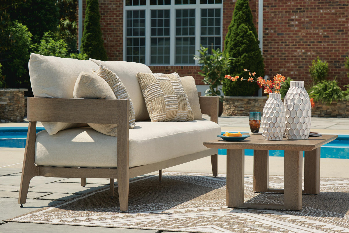 Pemberton Outdoor Sofa with Cushion