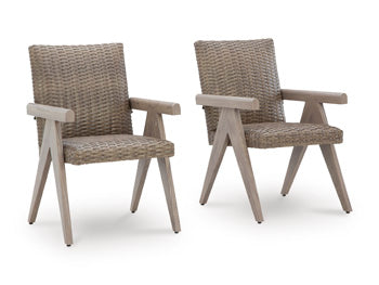 Harlow Bay Outdoor Arm Chair (Set of 2)