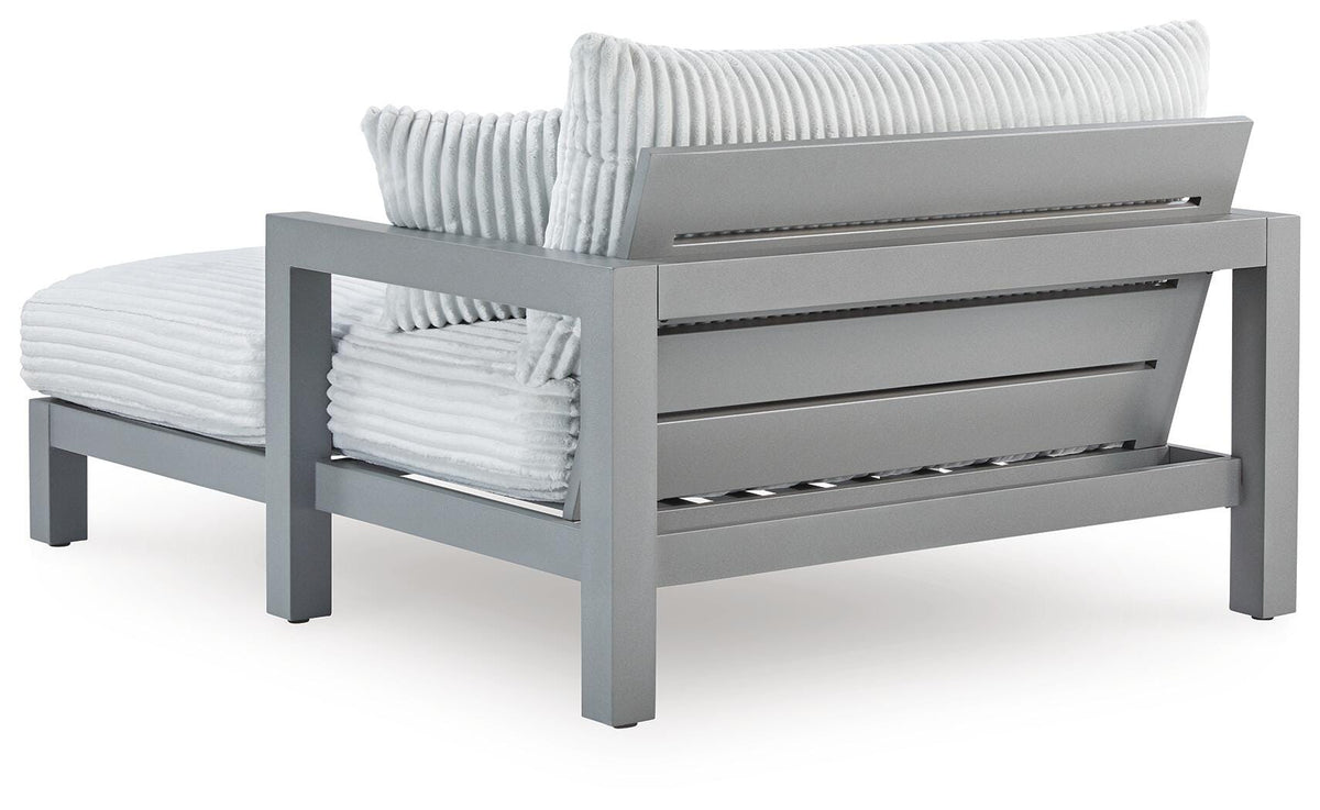 Amoretta Outdoor Chaise Lounge with Cushion