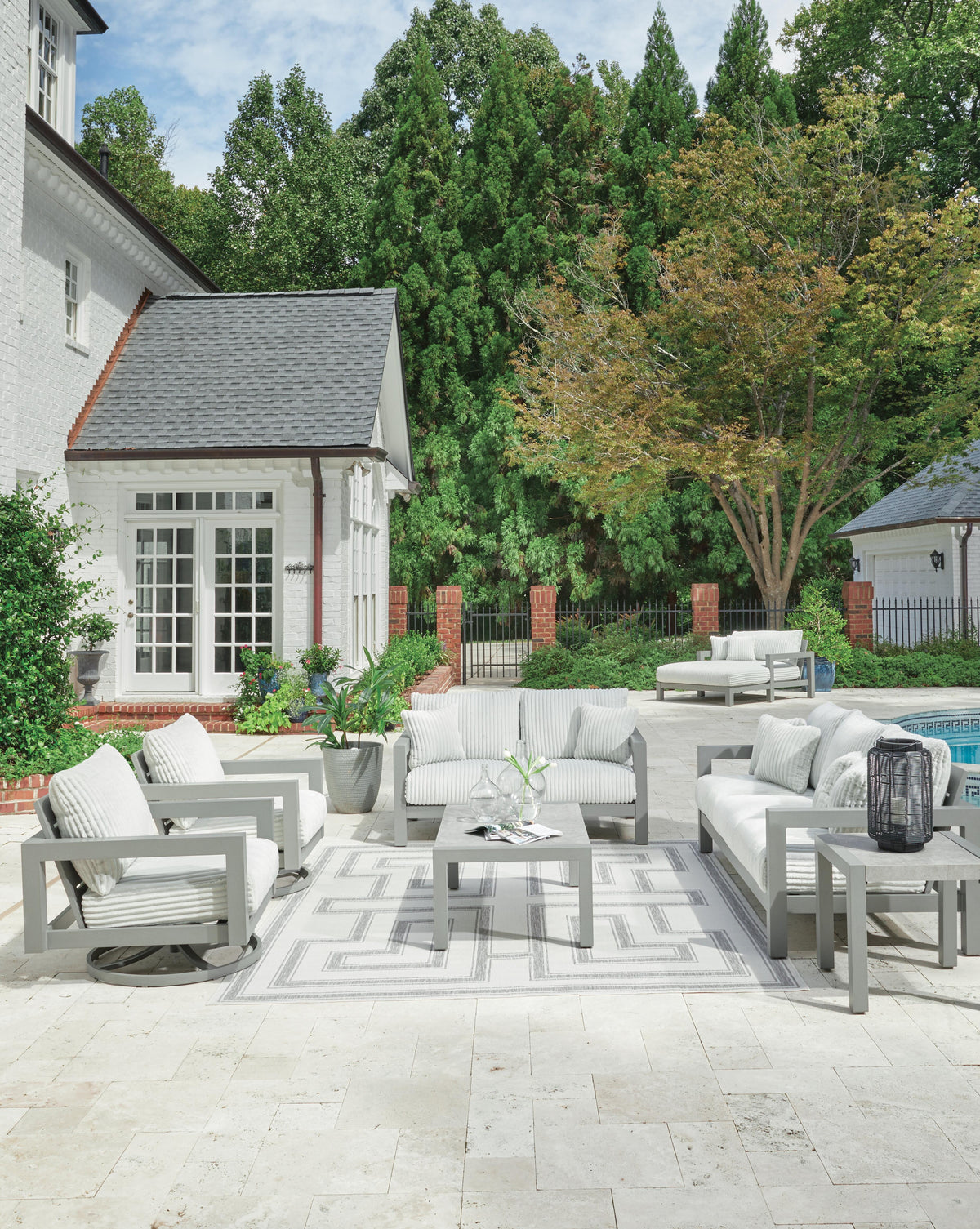 Amoretta Outdoor Sofa with Cushion