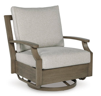Sadie Outdoor Swivel Glider Chair with Cushion