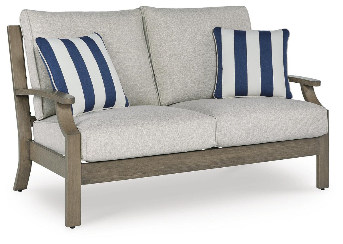 Sadie Outdoor Loveseat with Cushion