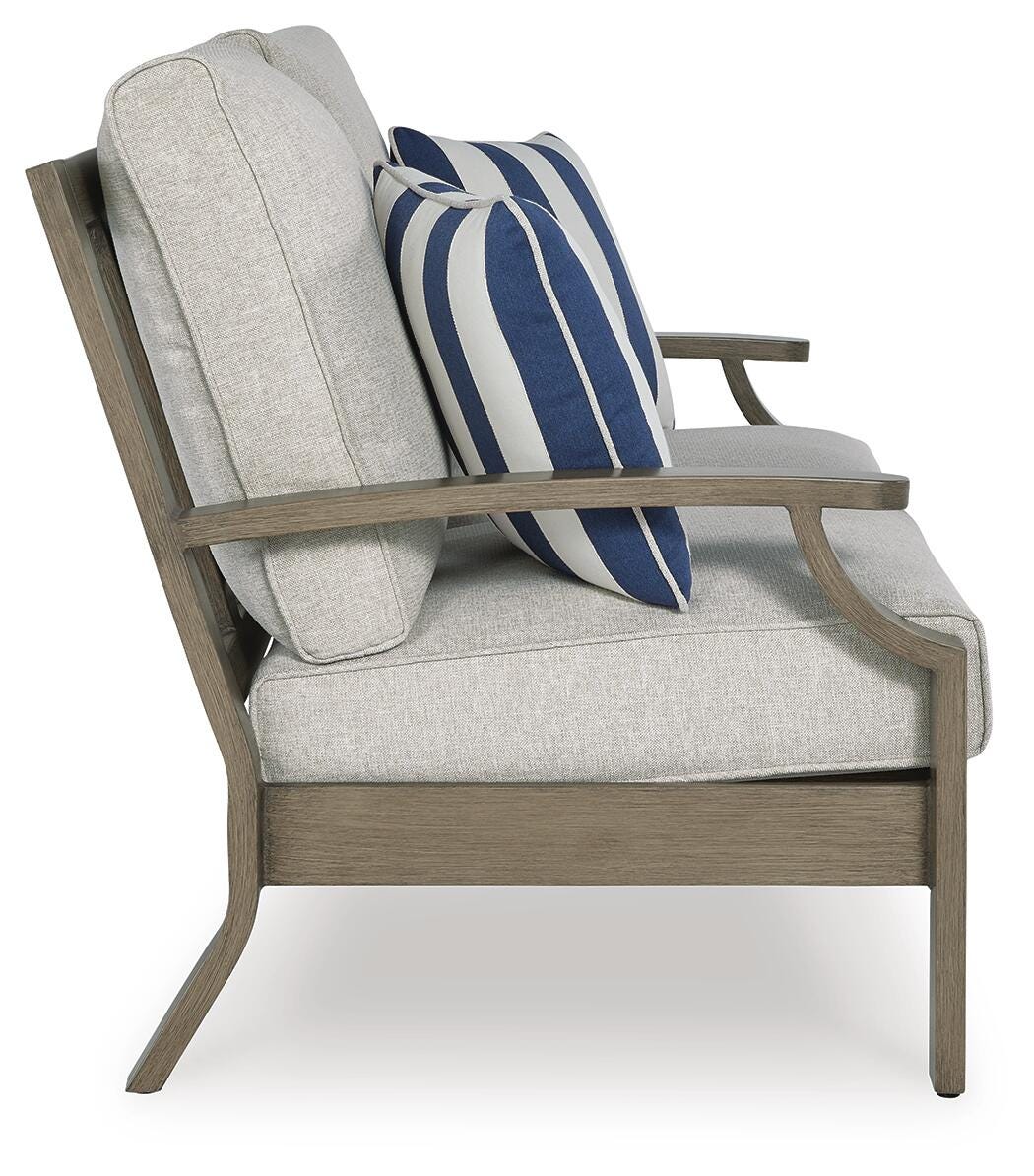 Sadie Outdoor Loveseat with Cushion