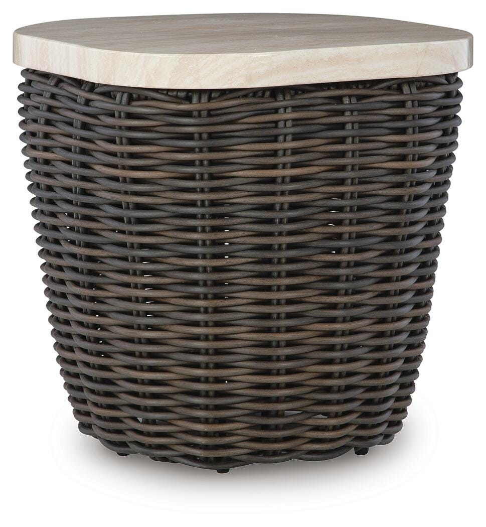 Isolde Outdoor End Table