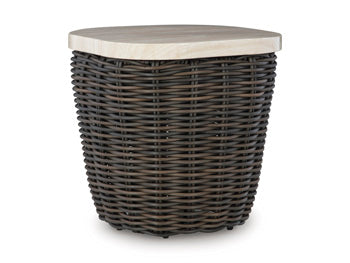 Isolde Outdoor End Table