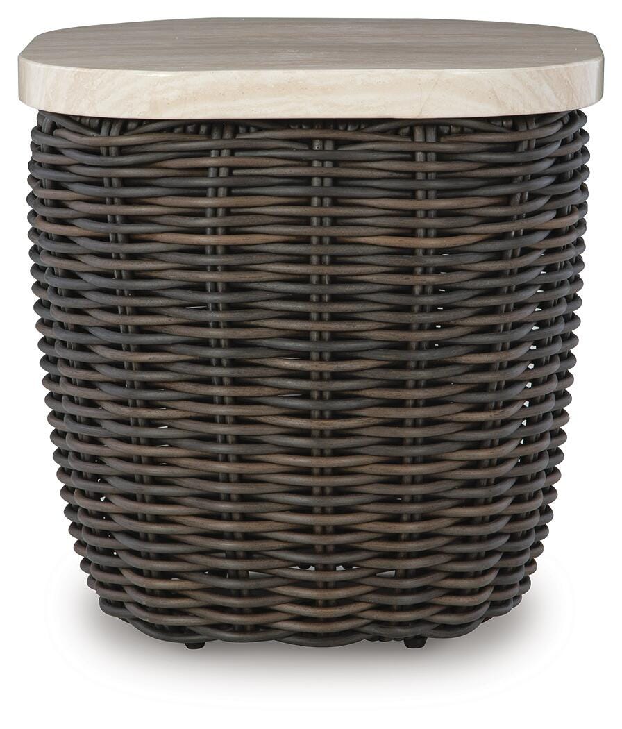 Isolde Outdoor End Table