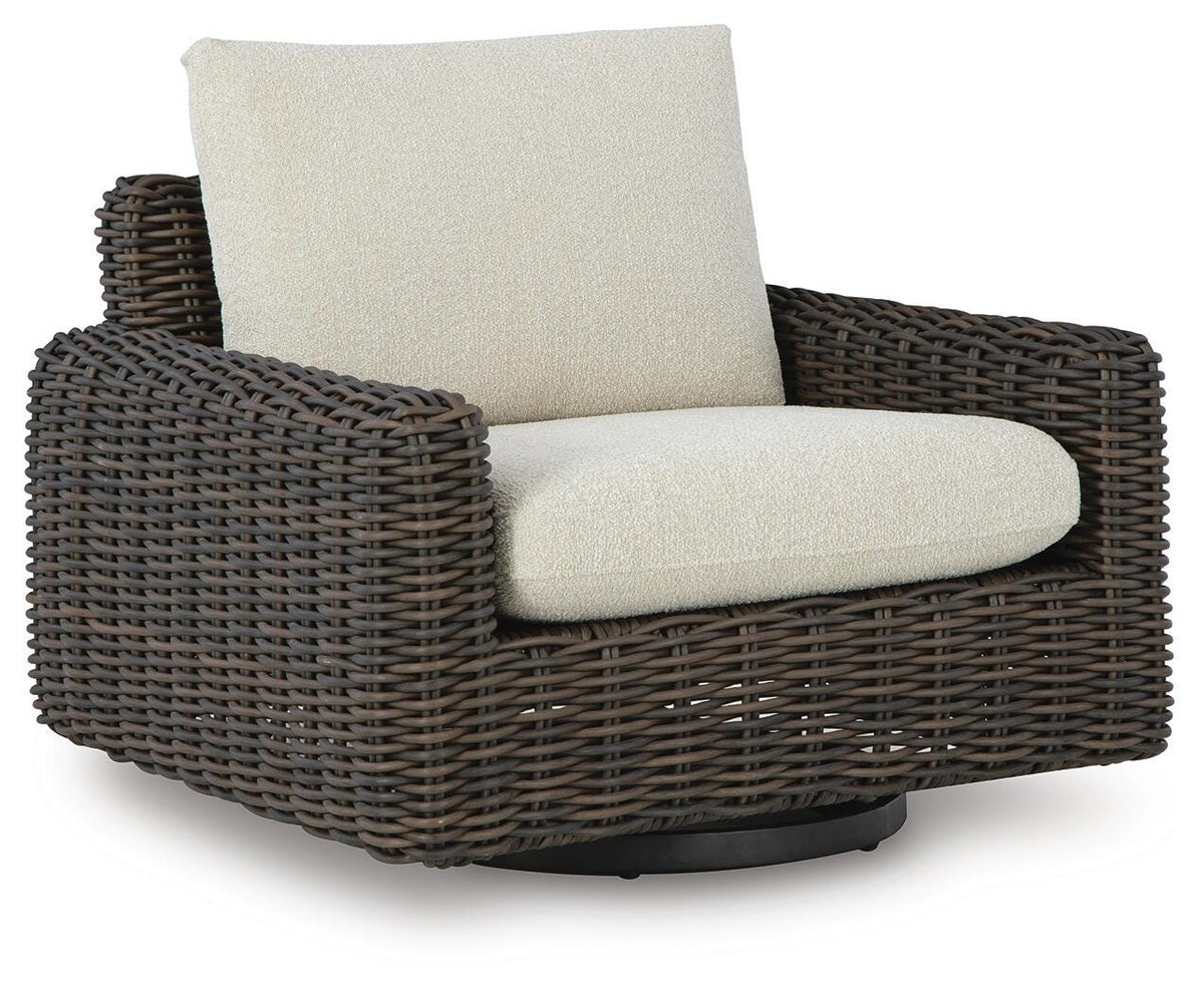 Isolde Outdoor Swivel Lounge Chair