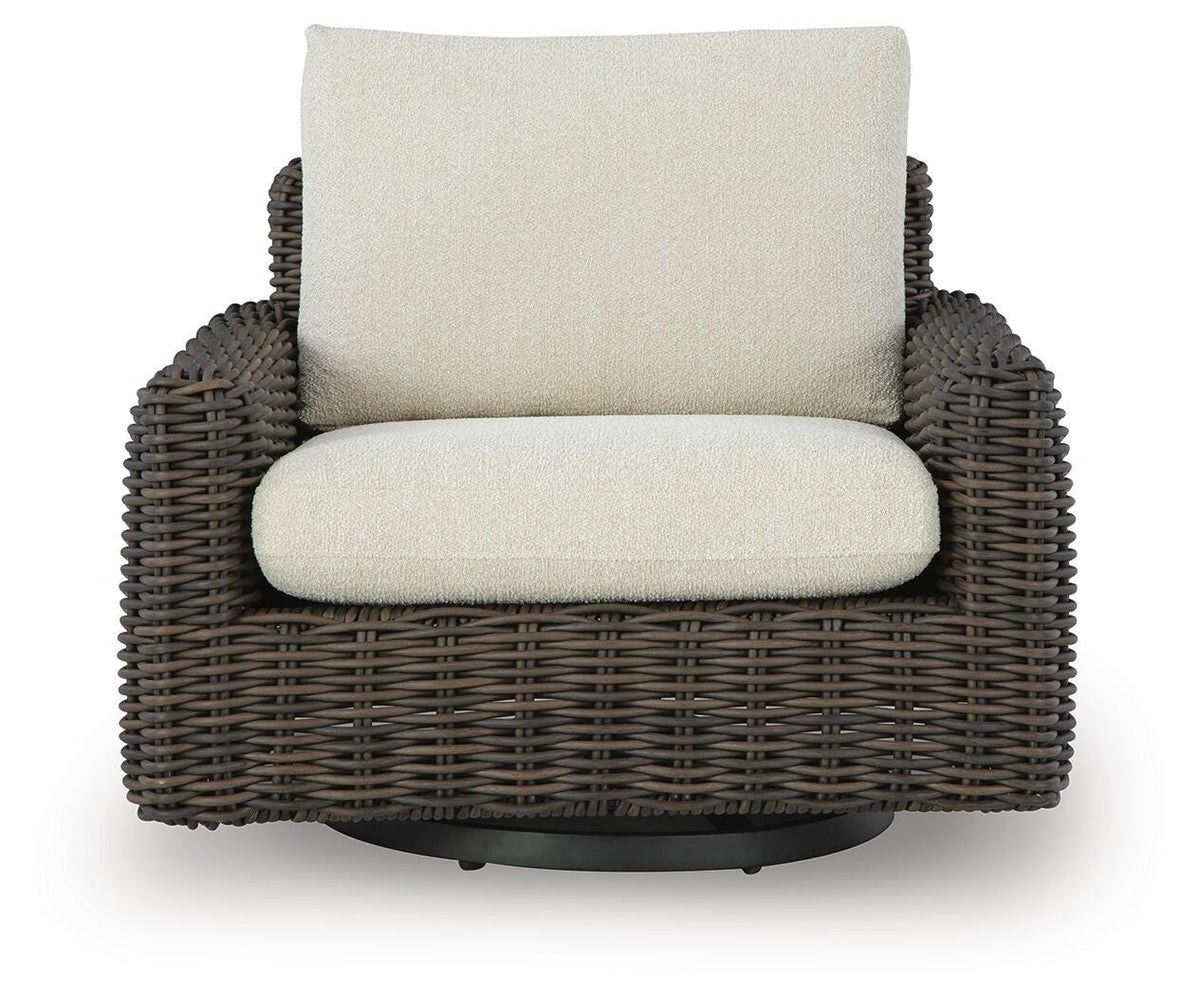 Isolde Outdoor Swivel Lounge Chair